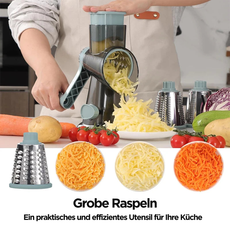 Rotary Cheese Grater Stainless Steel | Kitchen Essential 5