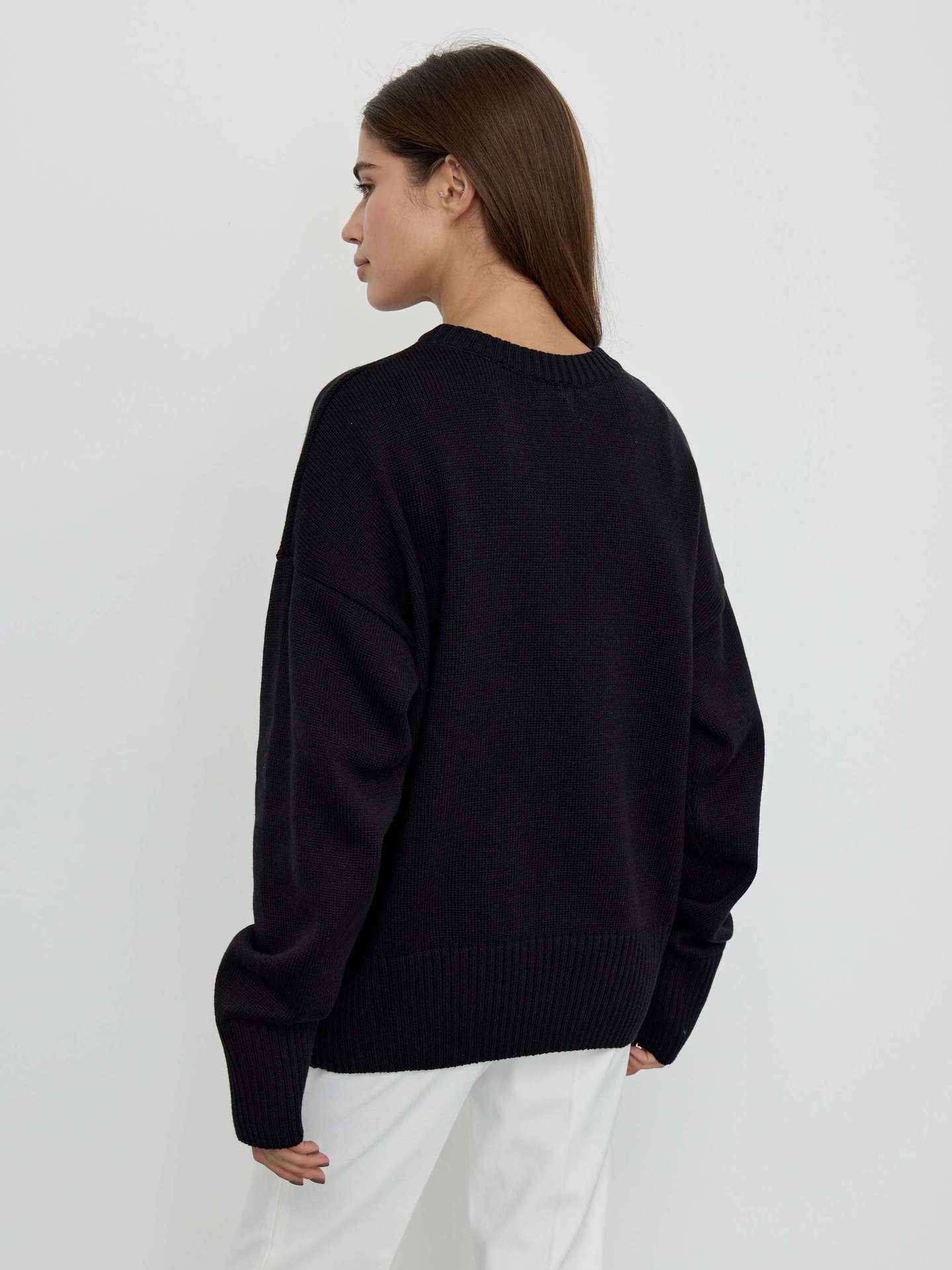 Women Minimalist Knit Sweater | Hanelle