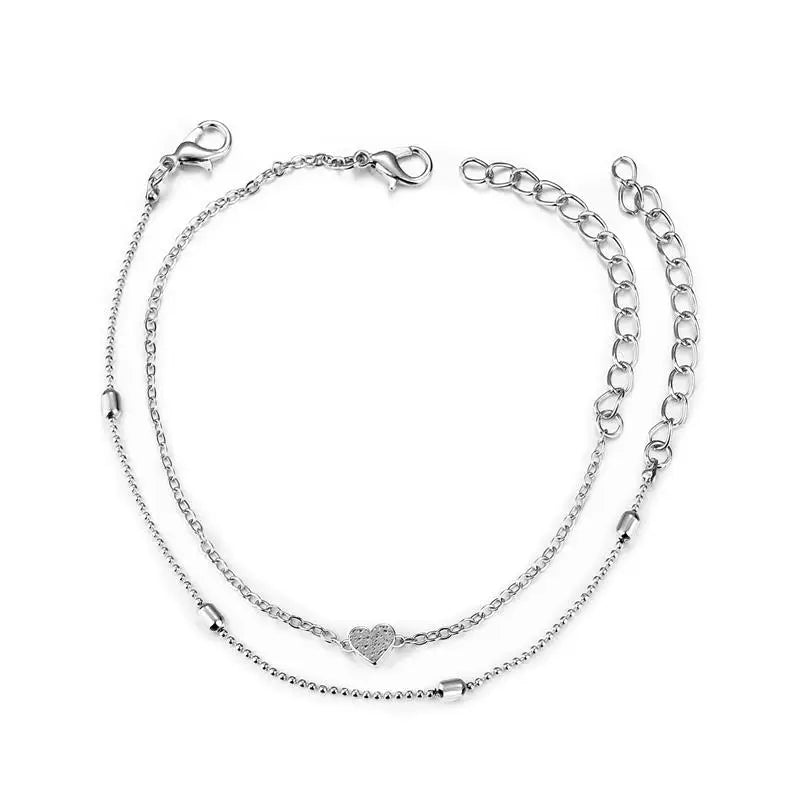 Women Multi-Gem Anklet | Eulalia