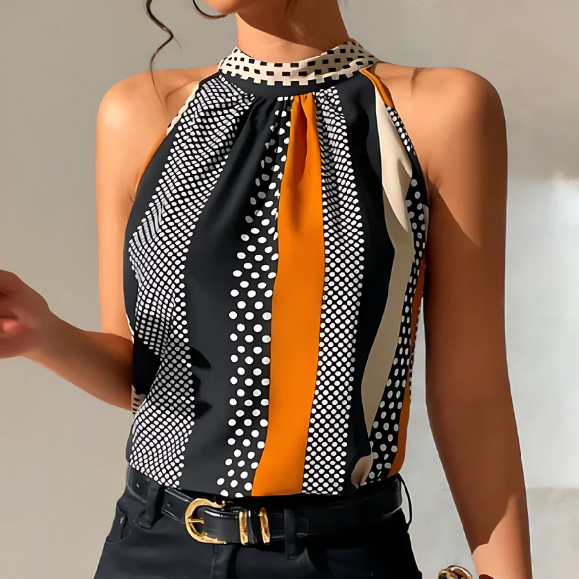 Women Chic Halter Neck Top | Vienna