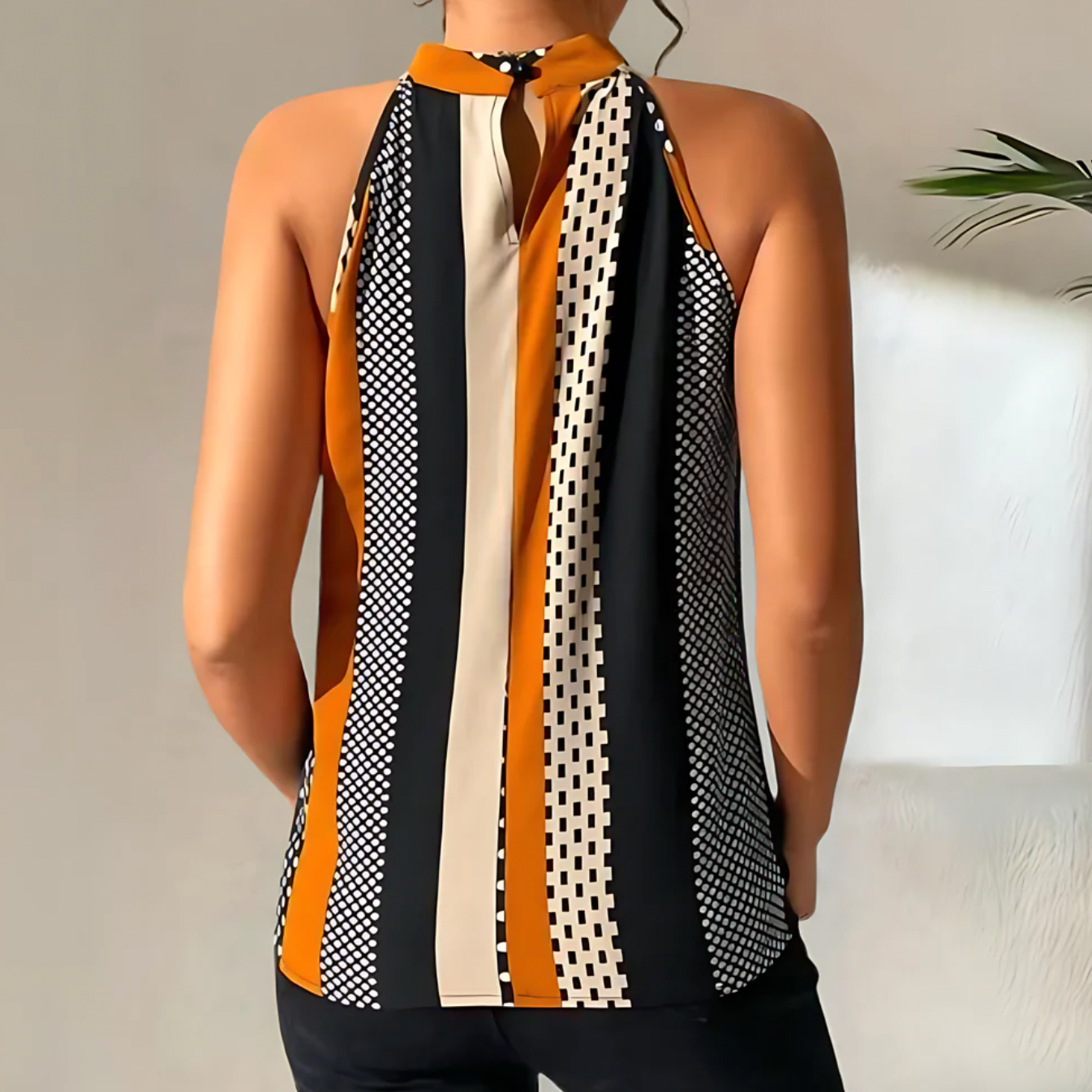 Women Chic Halter Neck Top | Vienna