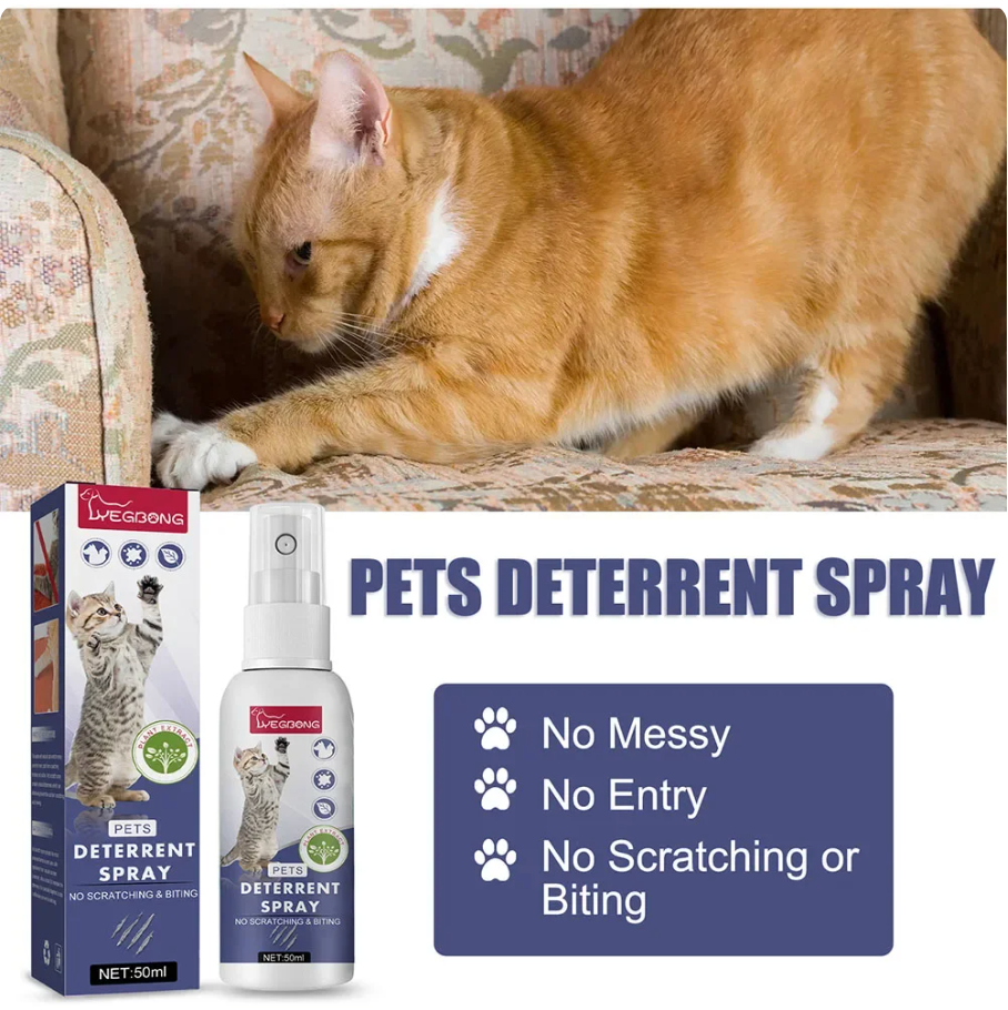 Pet Deterrent Spray Natural Citrus 50ml | Harmony-2