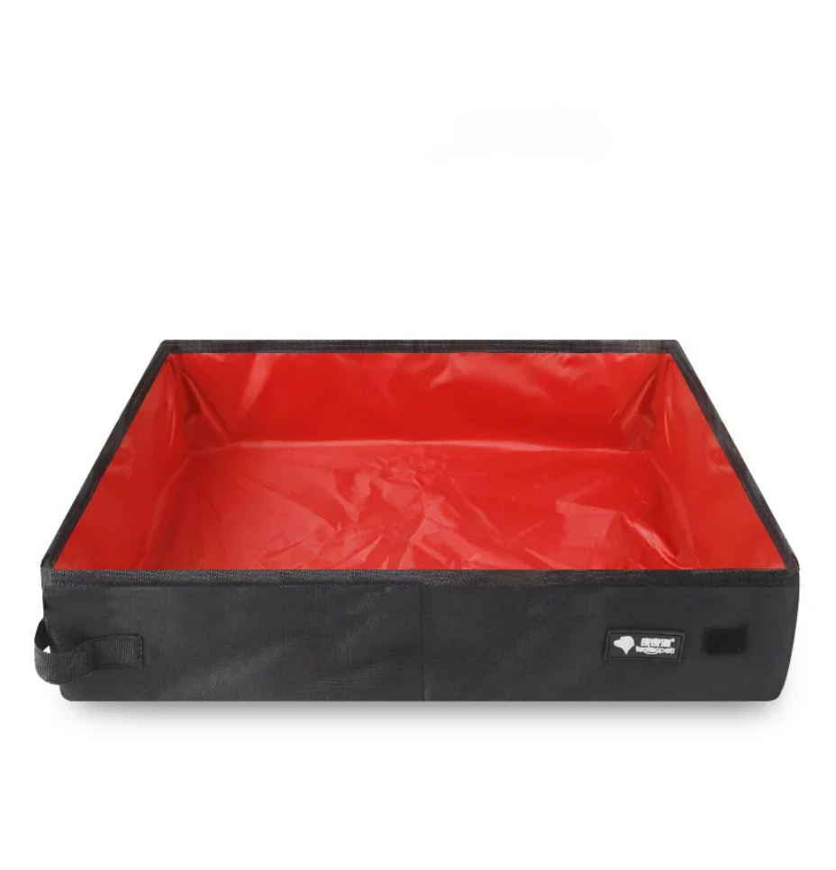 Portable Litter Box for Cats Travel Foldable Collapsible | Pet Comfort-5