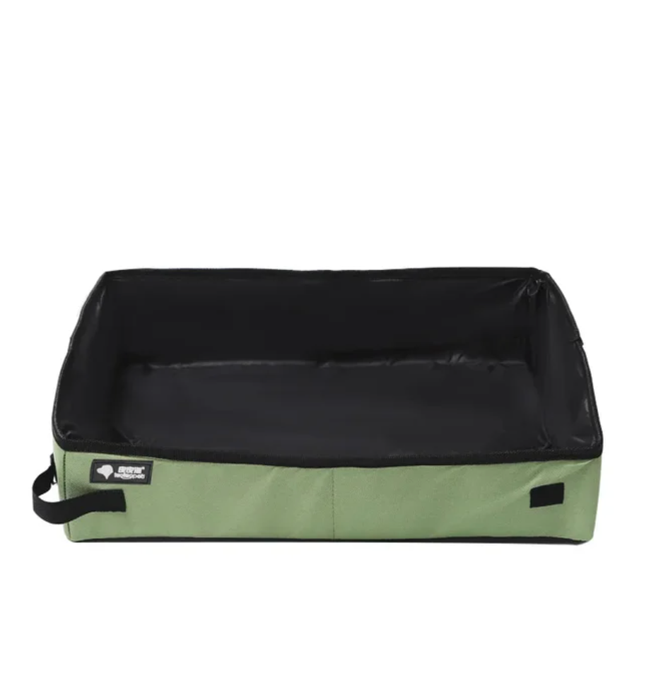 Variant image for Portable Litter Box for Cats Travel Foldable Collapsible | Pet Comfort-2