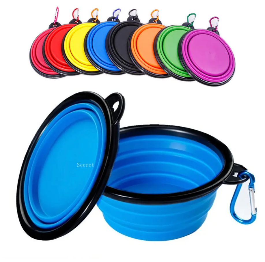 Pet Collapsible Bowl Green Silicone | Adventure Buddy-3