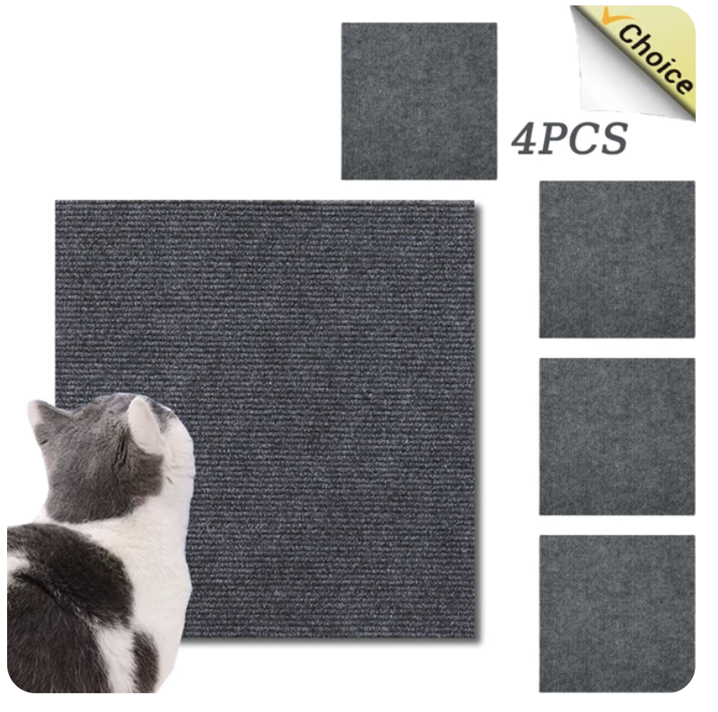 Variant image for Cat Climbing Carpet Self-Adhesive 100x30cm Polyester | WagMatt-3