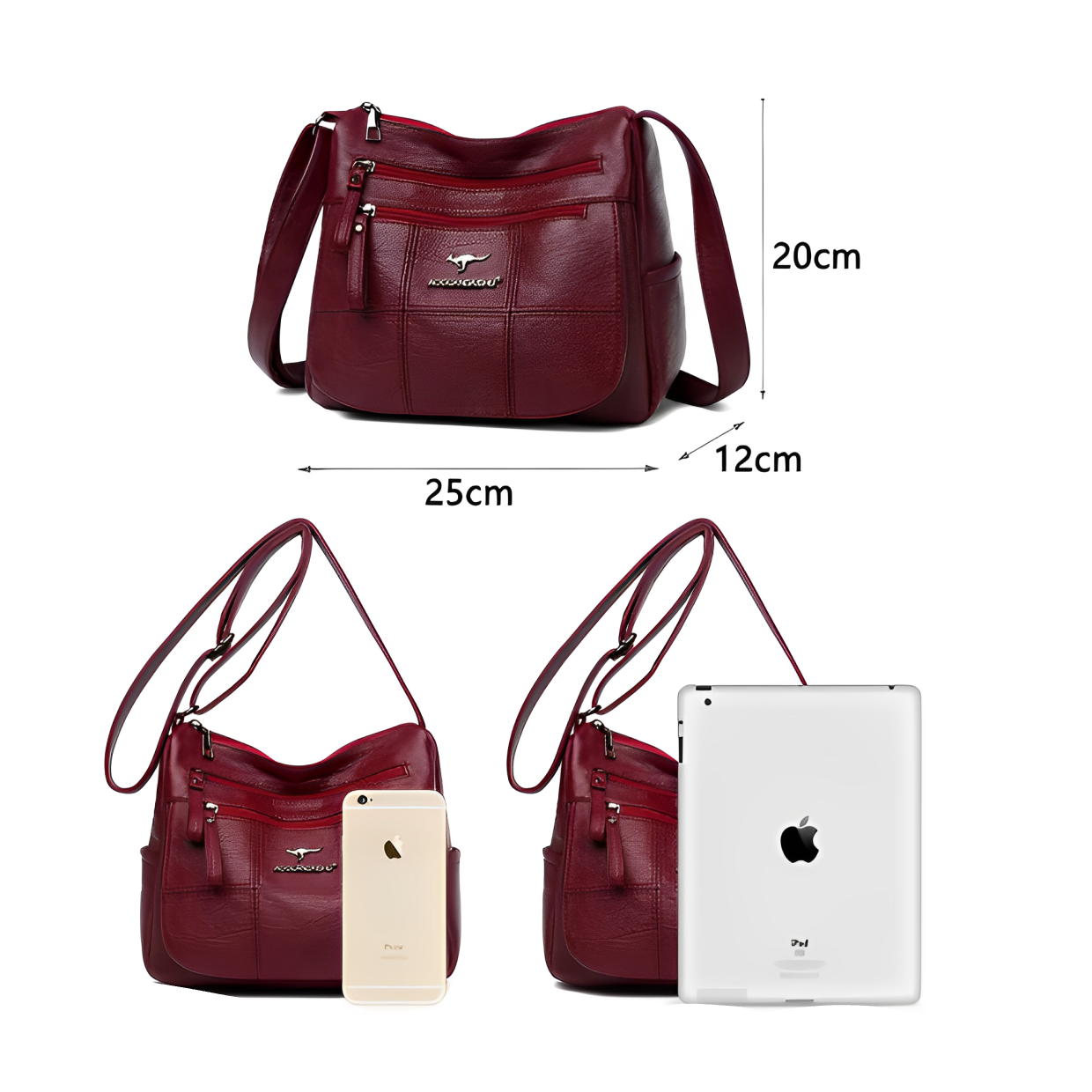 Women Retro Shoulder Bag | Solenn
