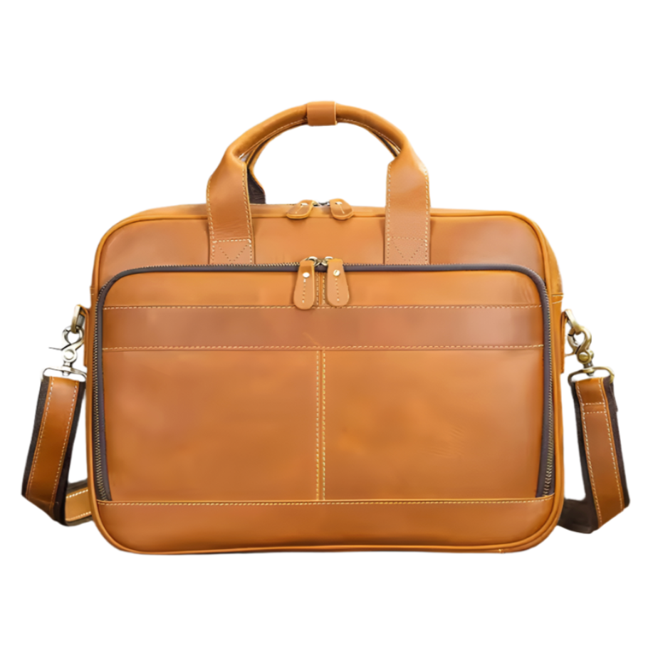 Men Classic Leather Business Bag | Nolan