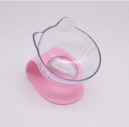 Variant image for Cat Elevated Bowl Anti-Vomiting Orthopedic PVC | Purrfect Comfort-6