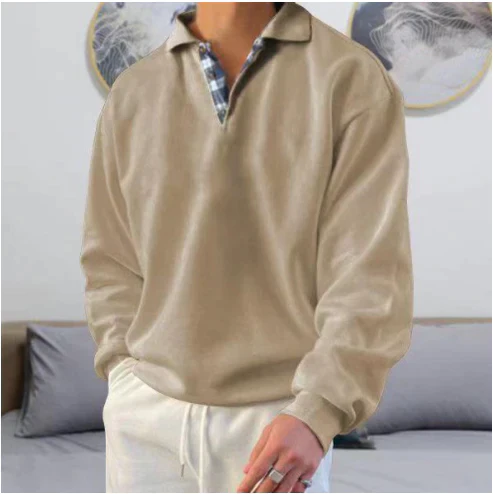 Variant image for Men's Polo Sweatshirt Soft Fabric | Jonas-49