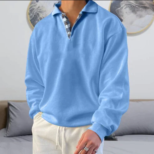 Men's Polo Sweatshirt Soft Fabric | Jonas-2