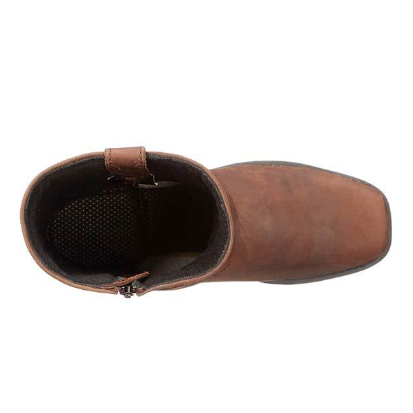 Men's Ankle Boots Brown Leather | Rustic Charm-5