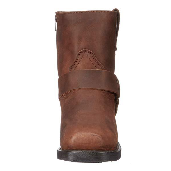 Men's Ankle Boots Brown Leather | Rustic Charm-3
