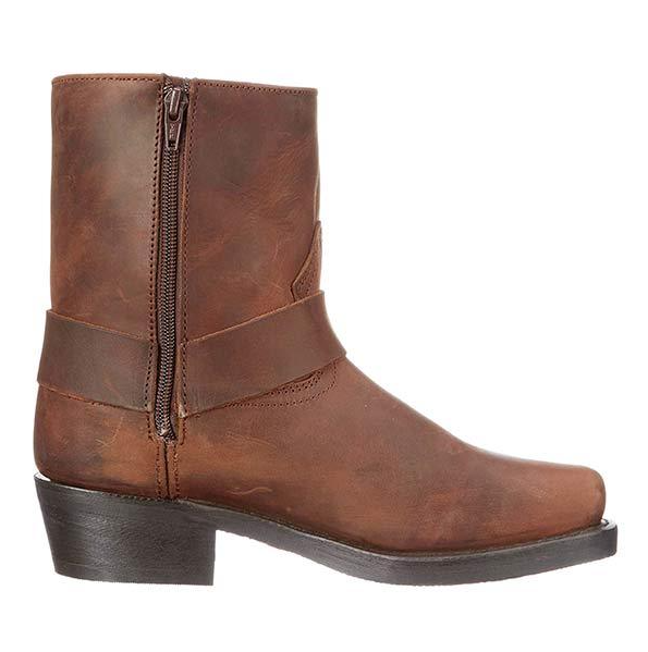 Variant image for Men's Ankle Boots Brown Leather | Rustic Charm-5