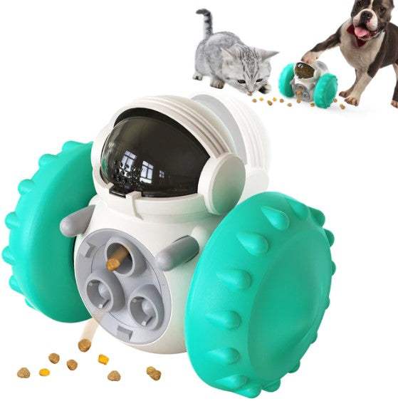 Variant image for Pet Interactive Toy Slow Feeder Green Plastic | WagBot-3