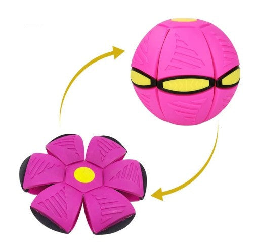 Variant image for Pet Toy Flying Ball Blue ABS | WagSaucer-3