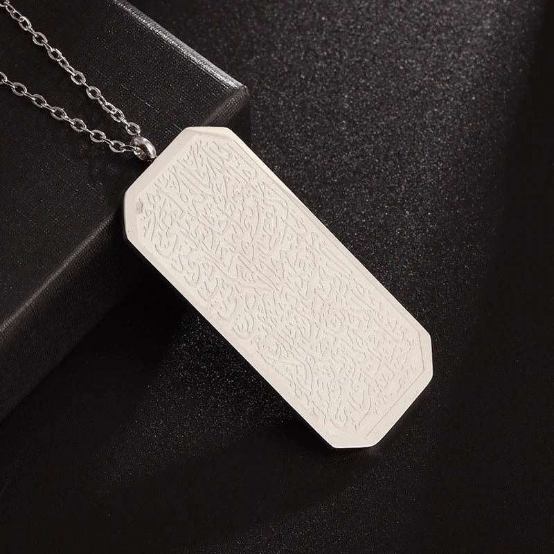 Variant image for Men's Necklace Stainless Steel Pendant | Zulfiqar-4