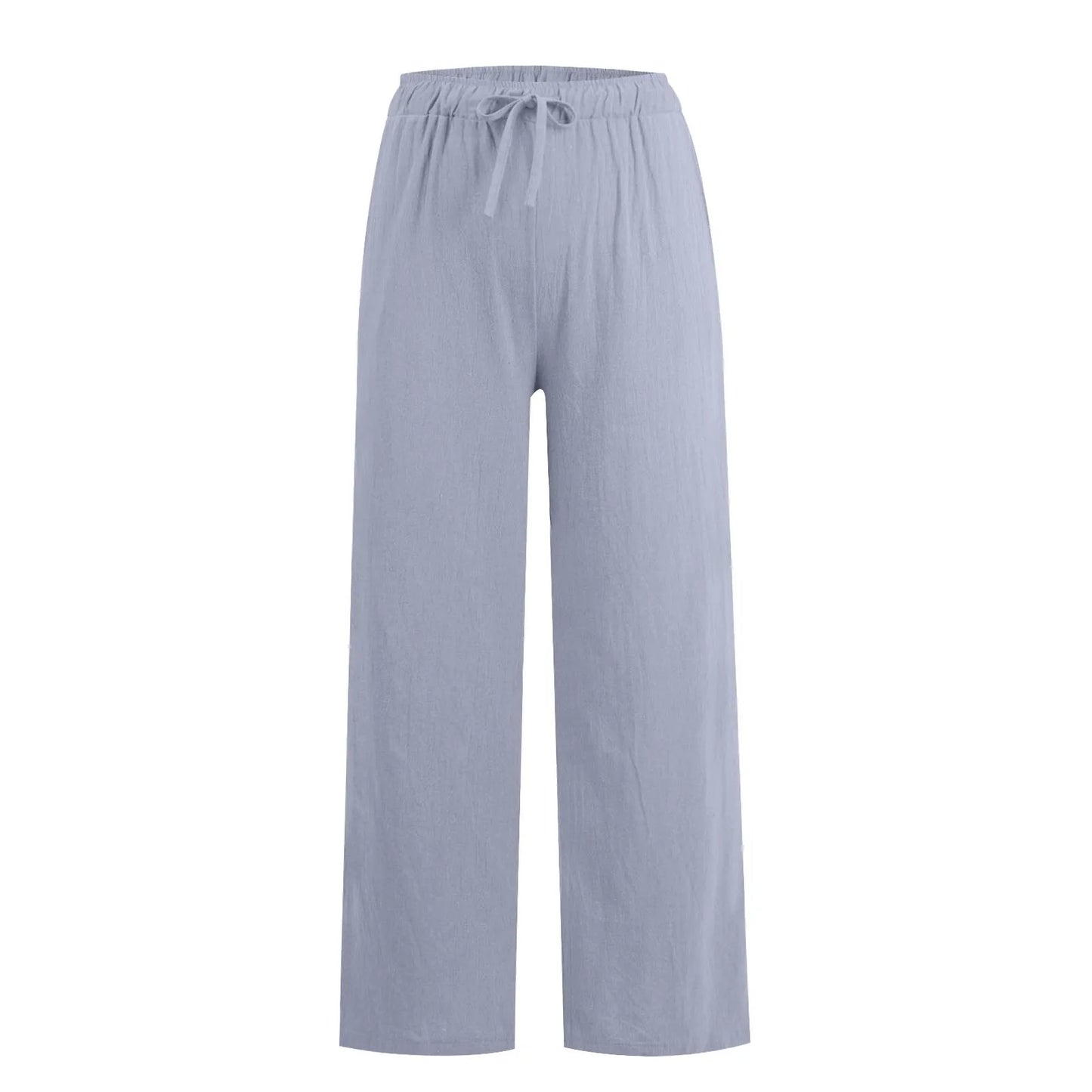 Women High-Waisted Wide-Leg Drawstring Pants | Nova