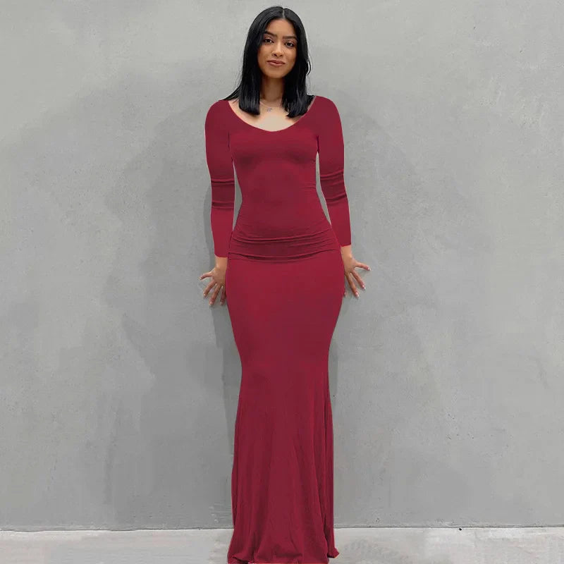 Women Maxi Dress Slim | Santorini
