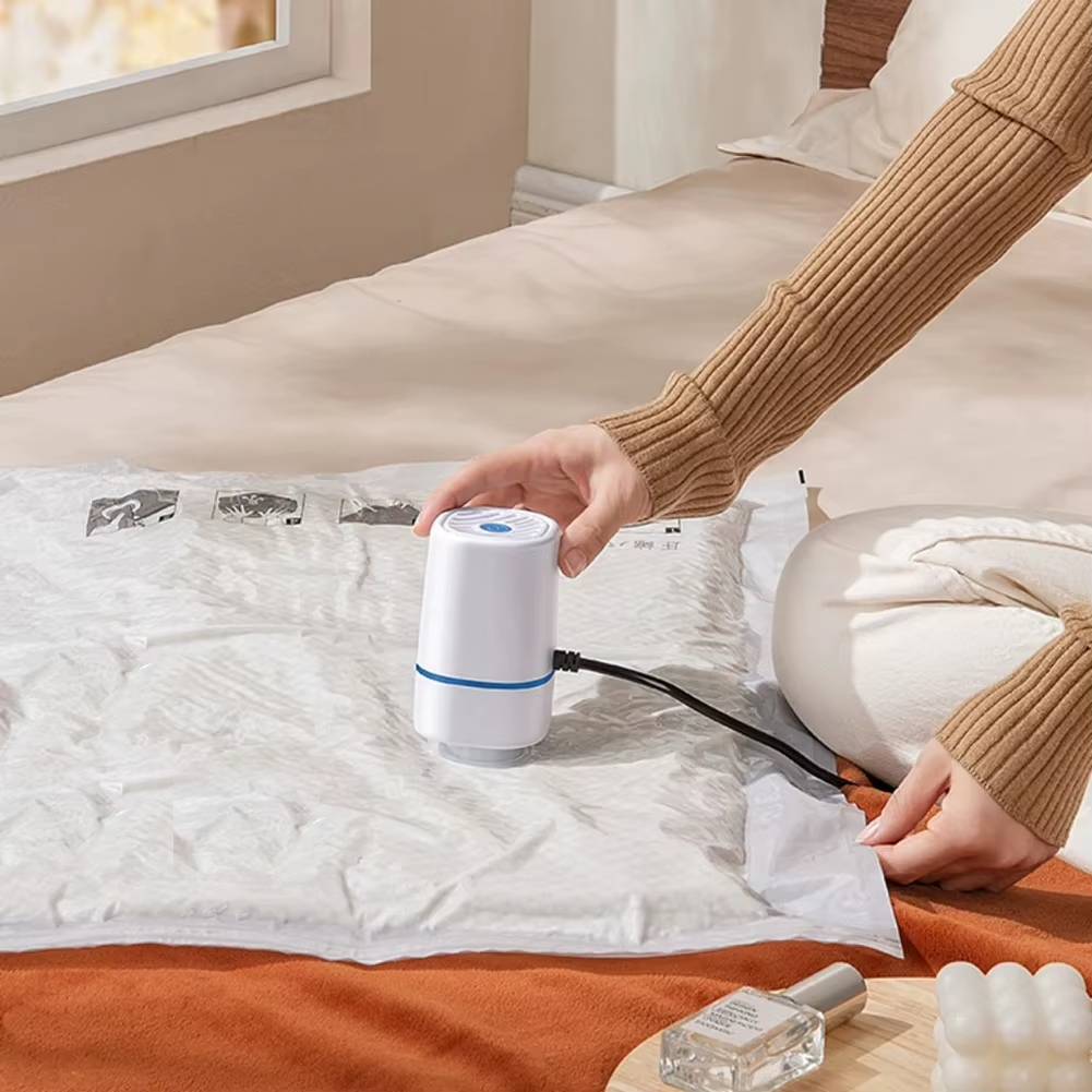 Vacuum Storage Bags Set for Clothes with Electric Pump | Space Saver Solution 6