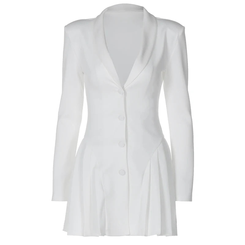 Women Structured Blazer Dress | Estelle