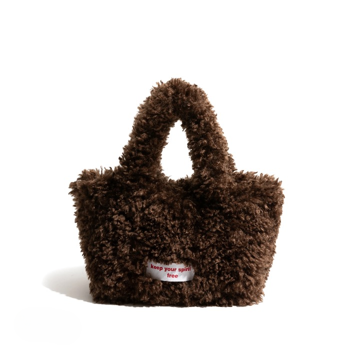 Women Faux Lamb Satchel Mini Bag | Paith
