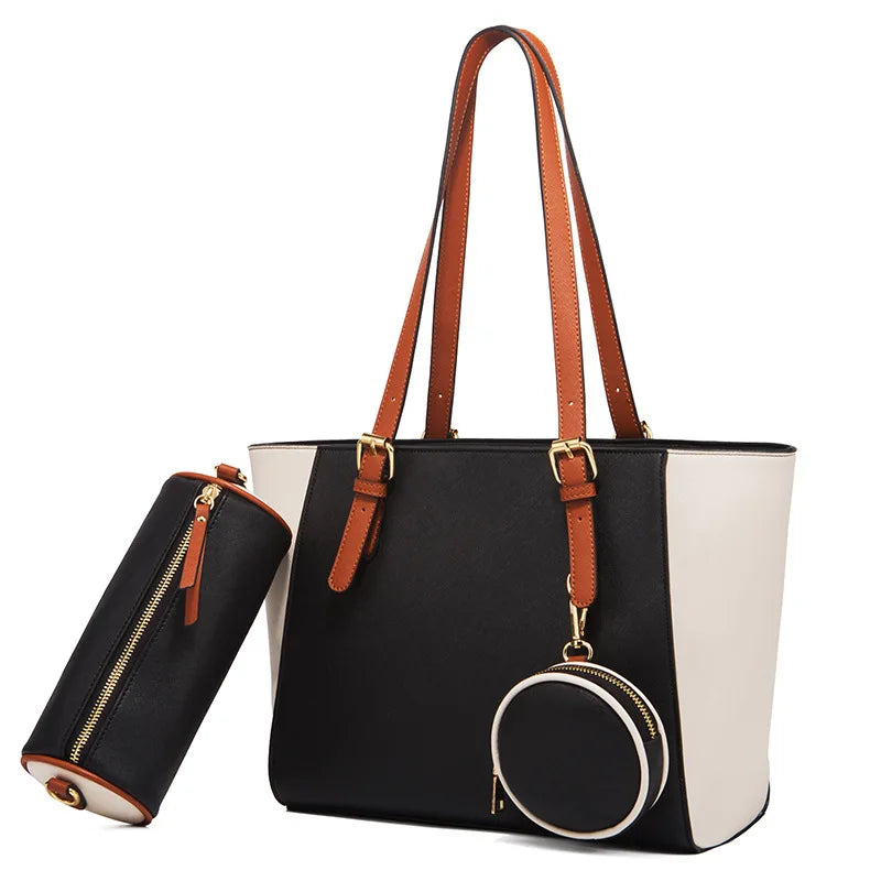 Women Multi-Piece Tote Bag Set | Amelia