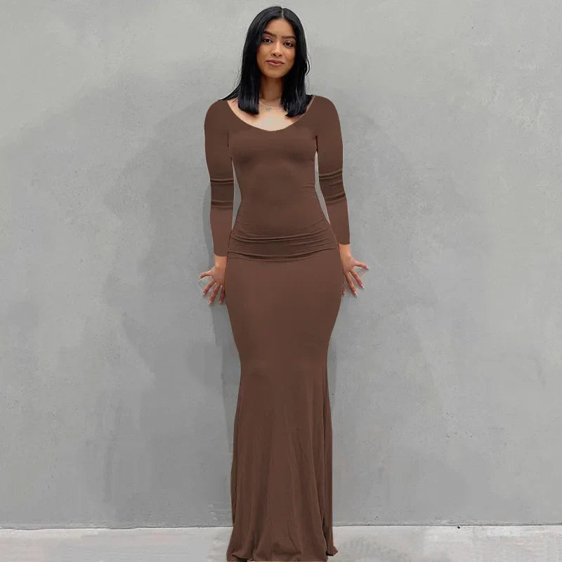 Women Maxi Dress Slim | Santorini