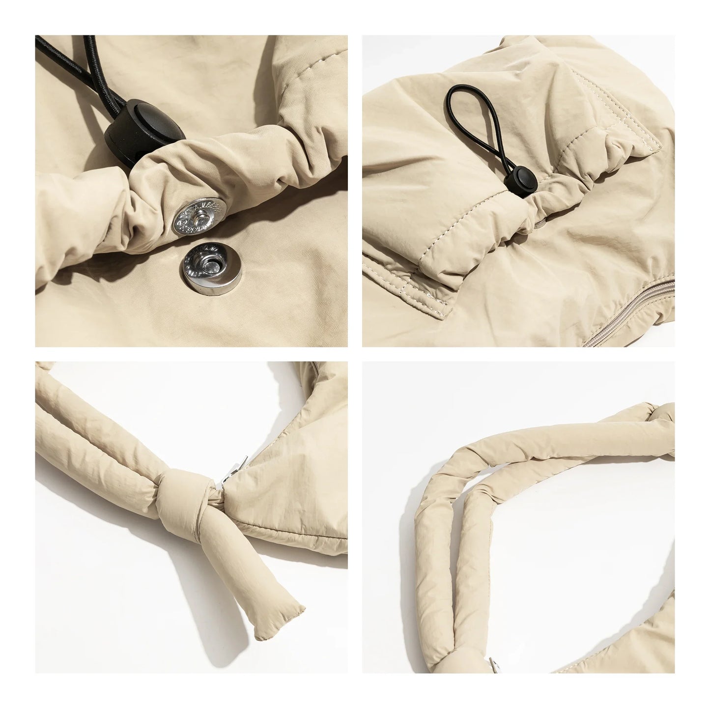 Women Nylon Puffy Shoulder Bag | Bianca
