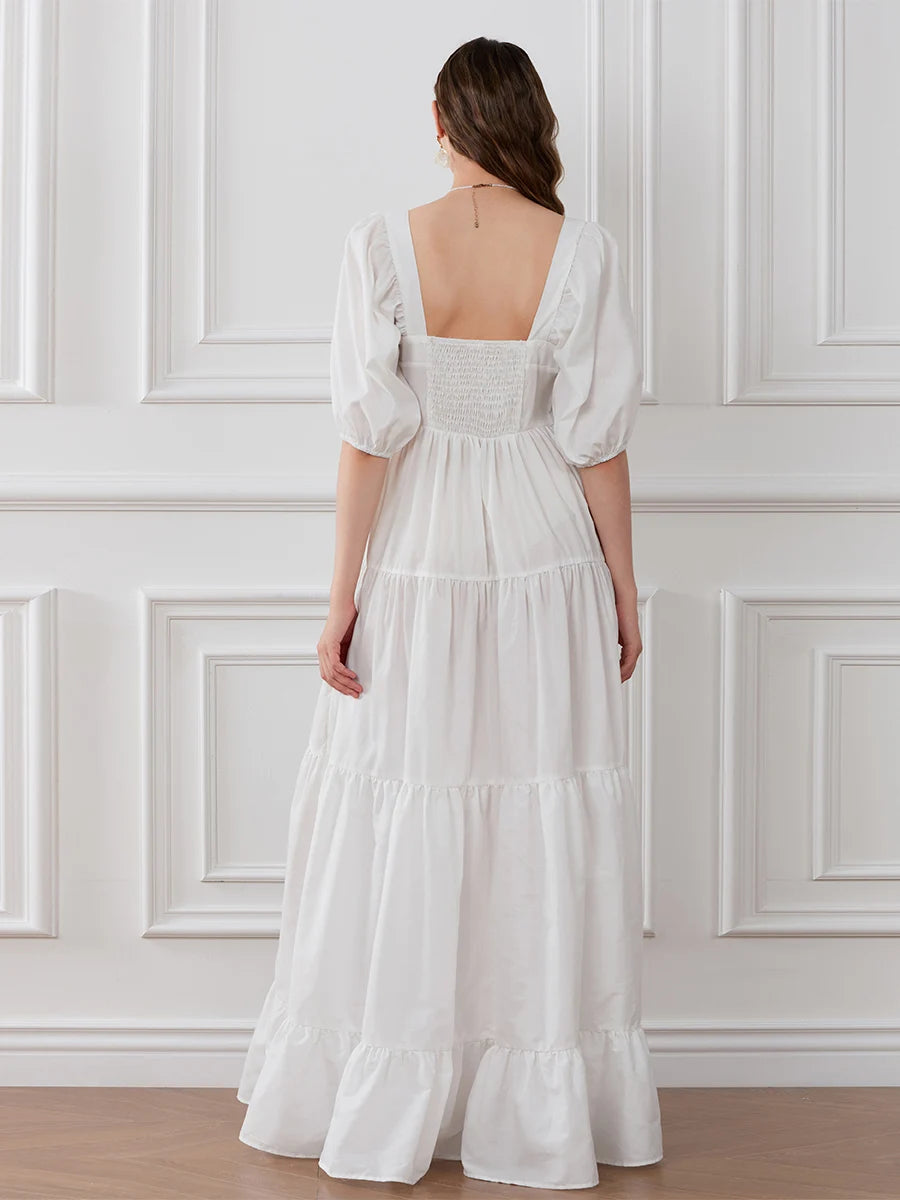 Women Embroidered Maxi Dress | Janelle
