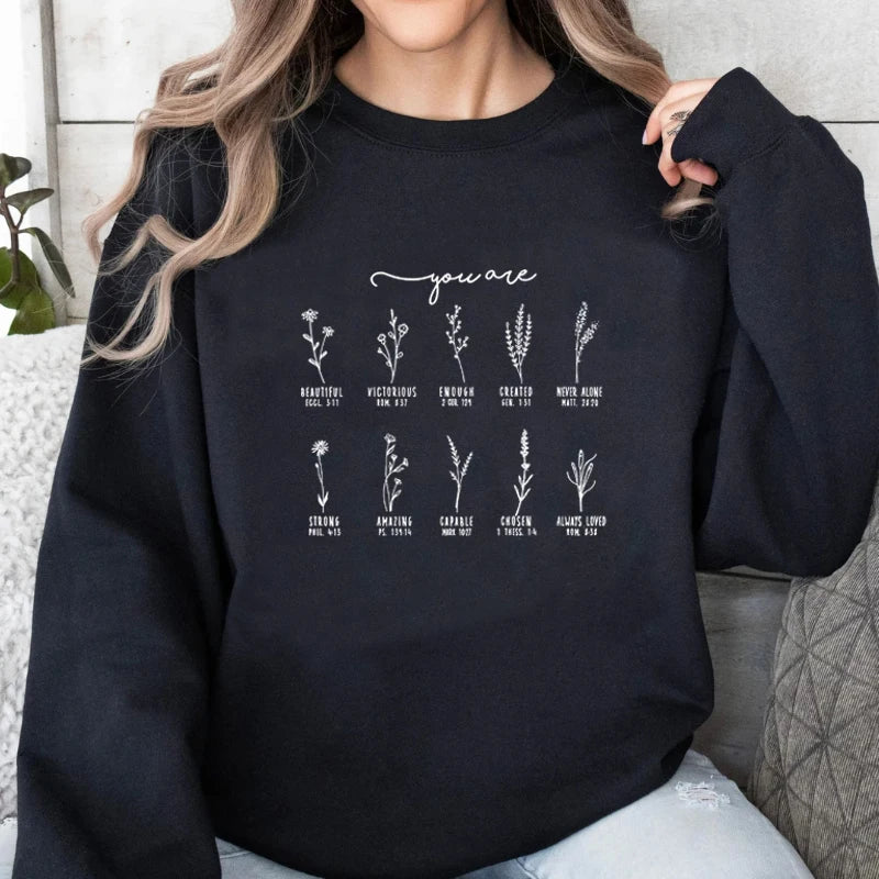 Variant image for Women Sweatshirt Black Polyester | Inspiration-1