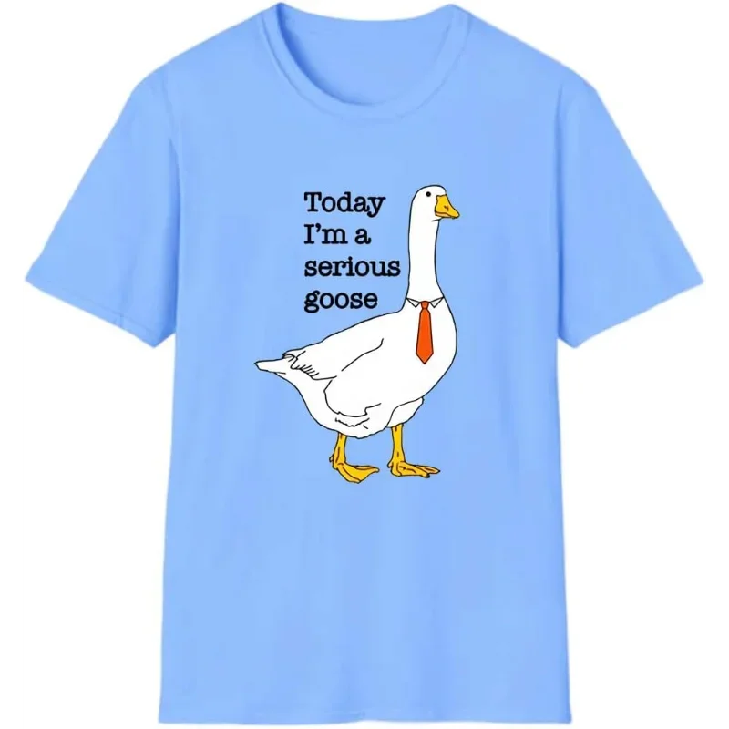 Variant image for Men's T-Shirt White Cotton | Goose Humor-6