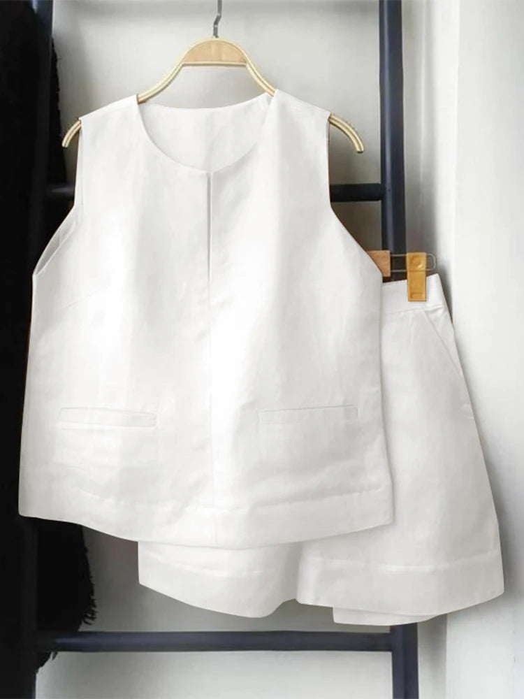 Women Elegant Two-Piece Set | Minimal Chic
