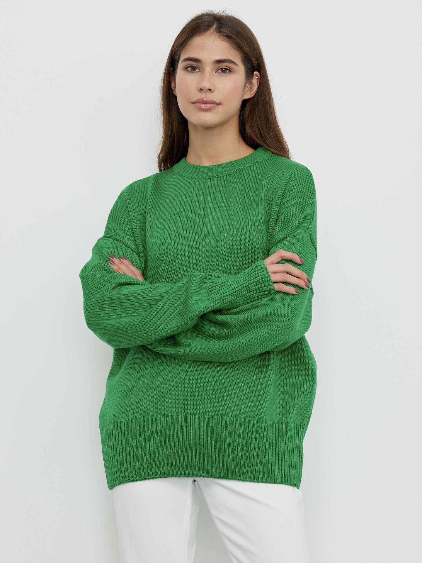 Women Minimalist Knit Sweater | Hanelle