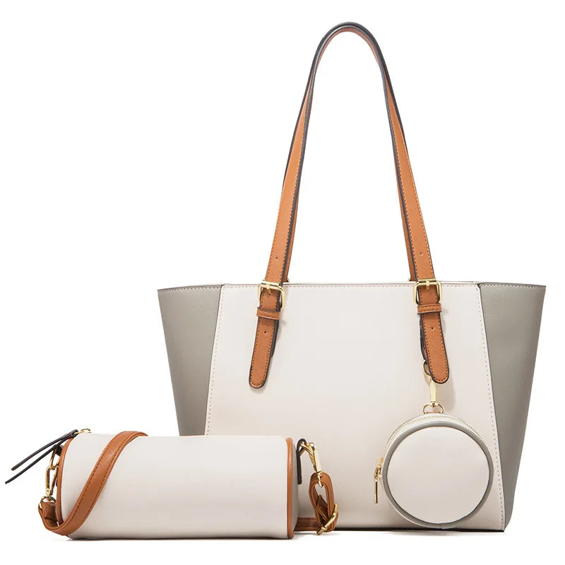 Women Multi-Piece Tote Bag Set | Amelia