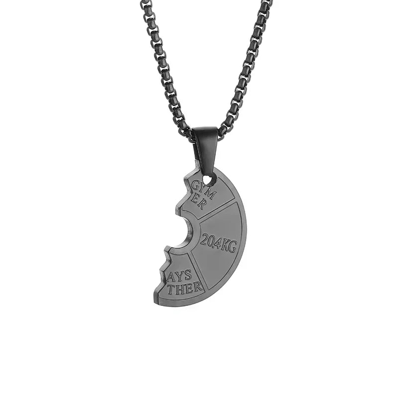 Variant image for Men's Necklace Black Boxing Gloves Pendant Metal Alloy | Urban Style-13