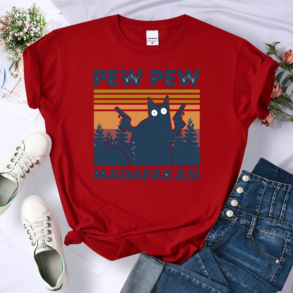 Variant image for Women Graphic Tee White Cotton | Fun Vibes-6