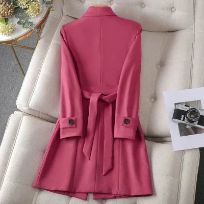 Women Classic Double-Breasted Blazer Coat | Winona