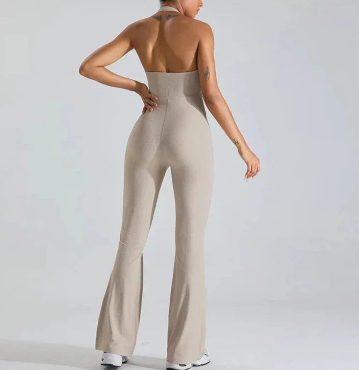 Variant image for Women Jumpsuit Black Nylon Spandex | Haven-13