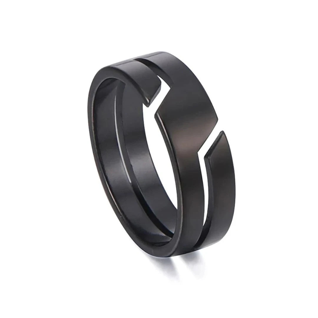 Unisex Split Band Open Ring | Aureel
