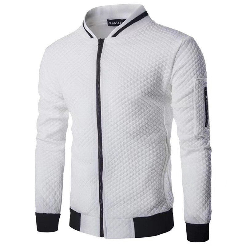 Men Quilted Bomber Jacket | Mason
