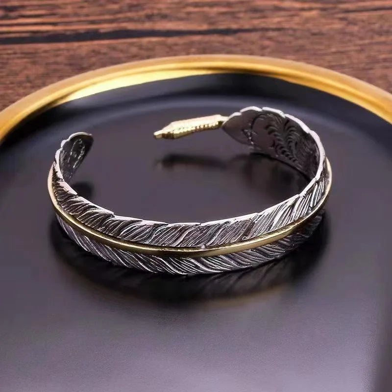 Men's Winged Cuff Bracelet | Daelen