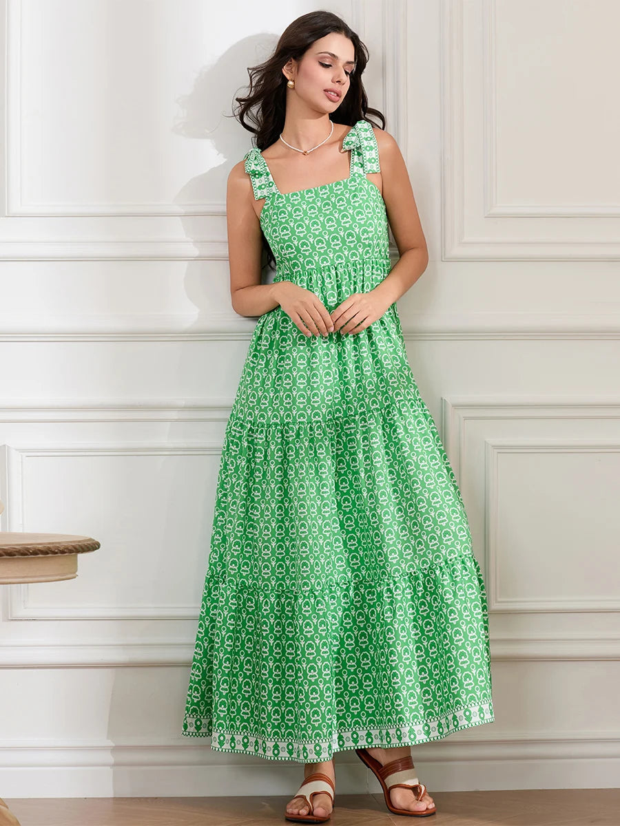 Women Boho Maxi Dress | Indie