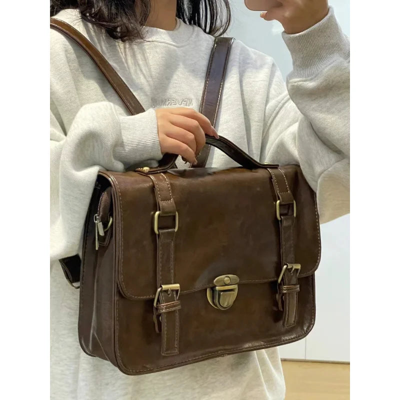 Women Vintage-Inspired Satchel | Emilia