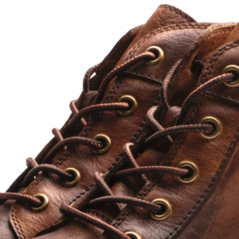 Men's High Top Boots Black Leather | Rugged Elegance-6