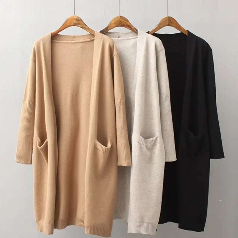 Women Cozy Open-Front Cardigan | Kylene