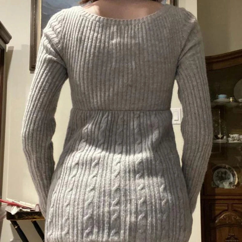 Women Vintage Lace Knit Top | Shaira