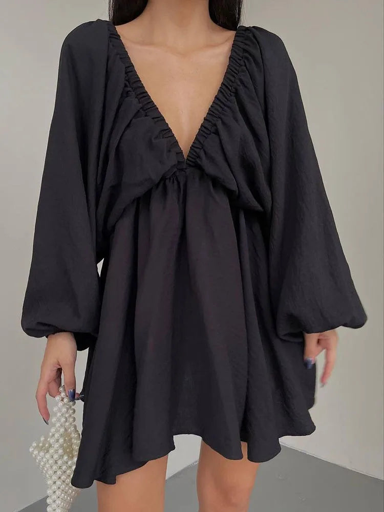 Women Summer Long Sleeve Dress | Sadie