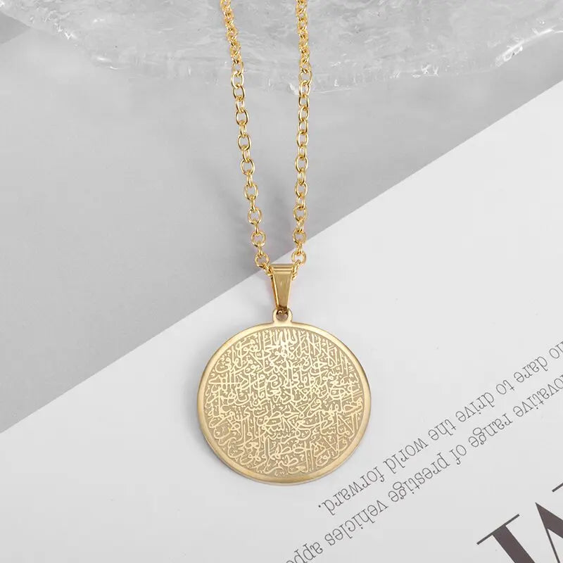 Variant image for Men's Necklace Stainless Steel Pendant | Zulfiqar-17