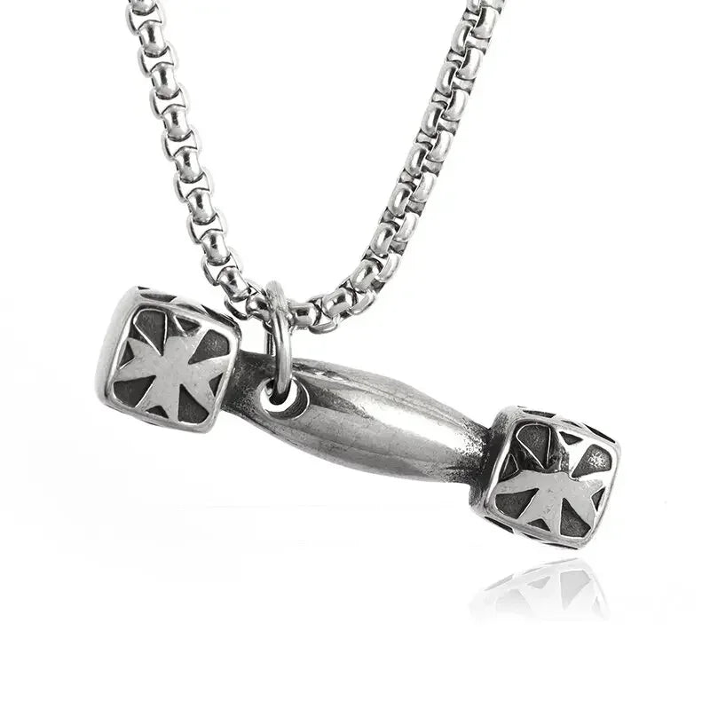 Variant image for Men's Necklace Black Boxing Gloves Pendant Metal Alloy | Urban Style-6